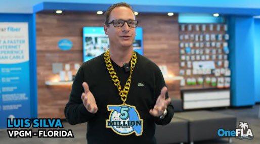 📰BIG NEWS! Florida has hit an incredible milestone: 5 MILLION wireless customers! This achievement is a testament to YOUR hard work and dedication #OneFLA #LifeAtATT Here’s a special message from our leaders to celebrate youtu.be/HmqTuCQYAOc