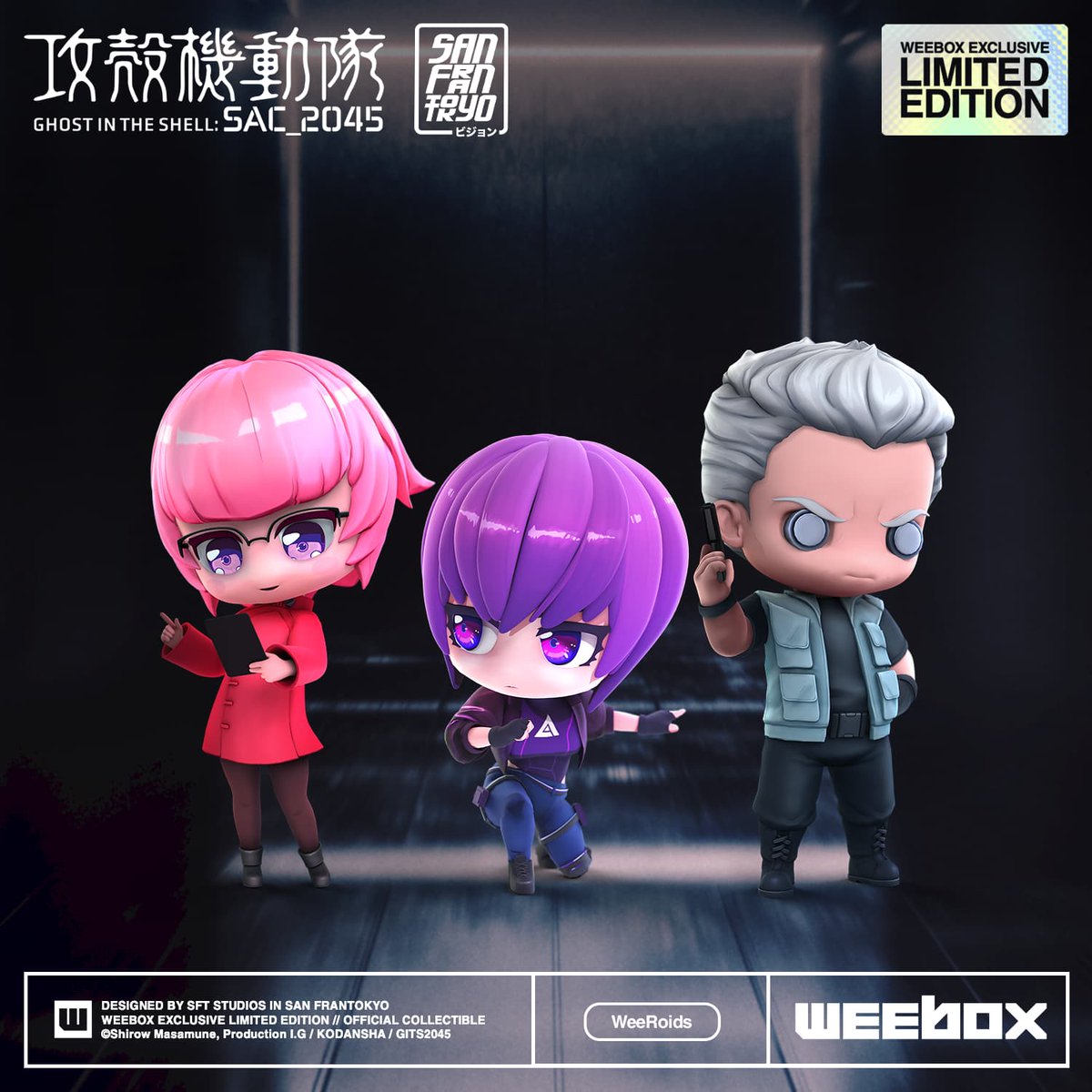 The Ghost in the Shell: SAC_2045 free claim is now LIVE! 🎉 
Don’t miss your chance to add these exclusive digital collectibles to your collection.

👉 Claim yours now: weebox.io/drops/sft-gits… 

Hurry, supplies are limited! 🚀