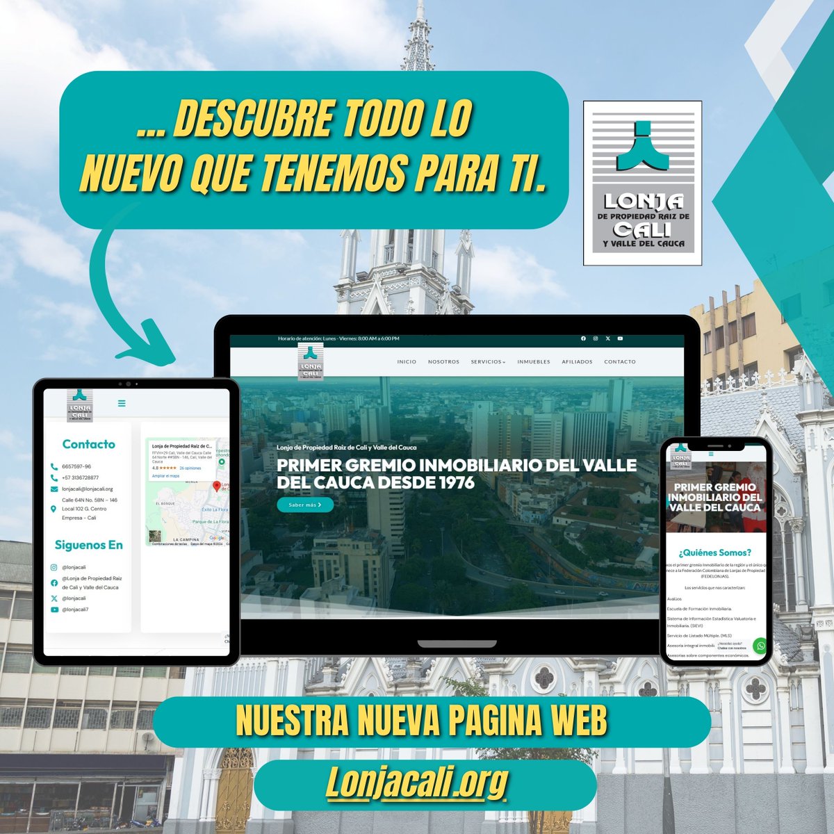 Lonja de Propiedad Raiz de Cali y Valle del Cauca tweet media