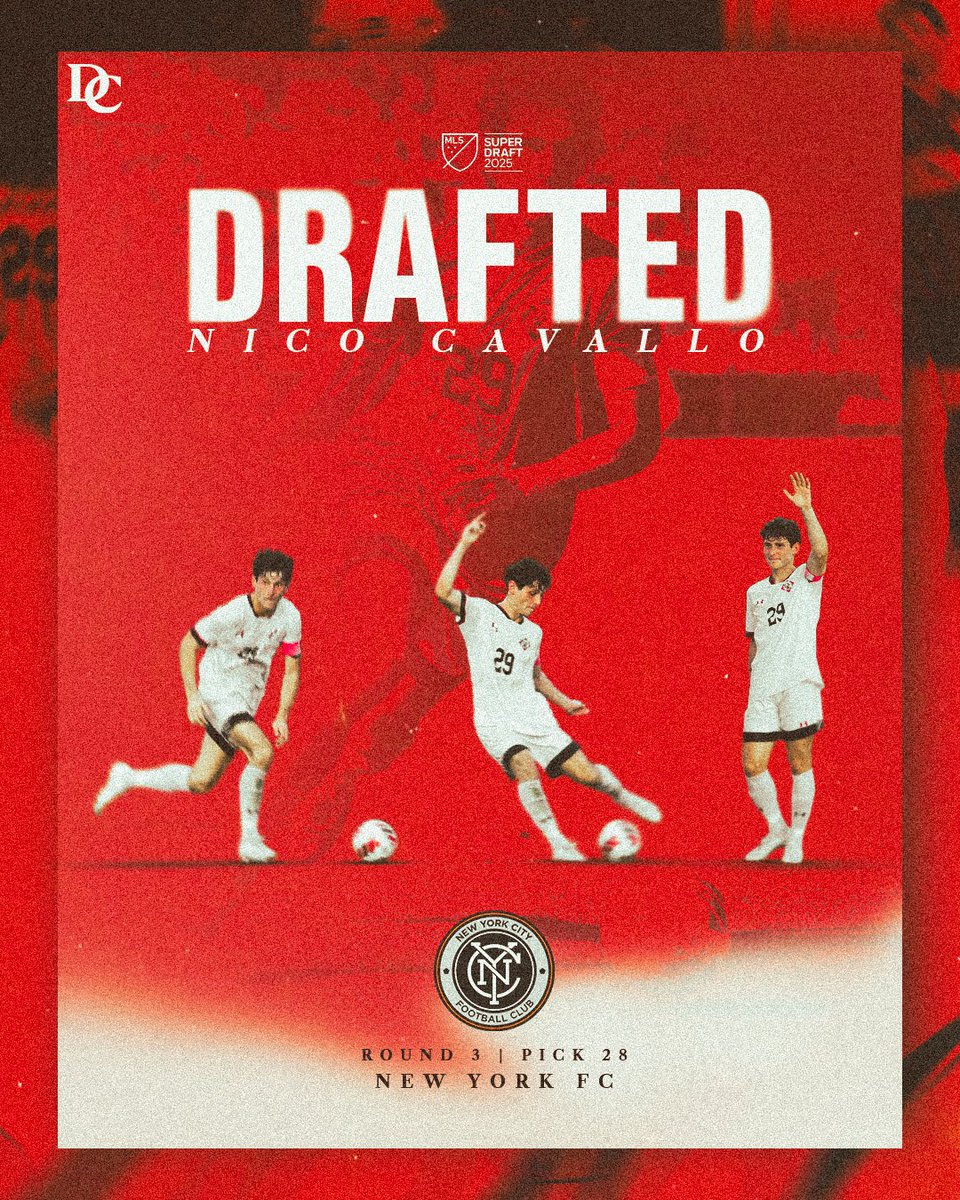 Davidson Men's Soccer (@davidsonmsoccer) on Twitter photo Congratulations to former Wildcat ๐๐๐พ๐ ๐พ๐ผ๐๐ผ๐๐๐ on getting drafted by <a href="/newyorkcityfc/">New York City FC</a> in the third round of today's MLS Super Draft!
#DCUnited Congratulations to former Wildcat ๐๐๐พ๐ ๐พ๐ผ๐๐ผ๐๐๐ on getting drafted by <a href="/newyorkcityfc/">New York City FC</a> in the third round of today's MLS Super Draft!
#DCUnited