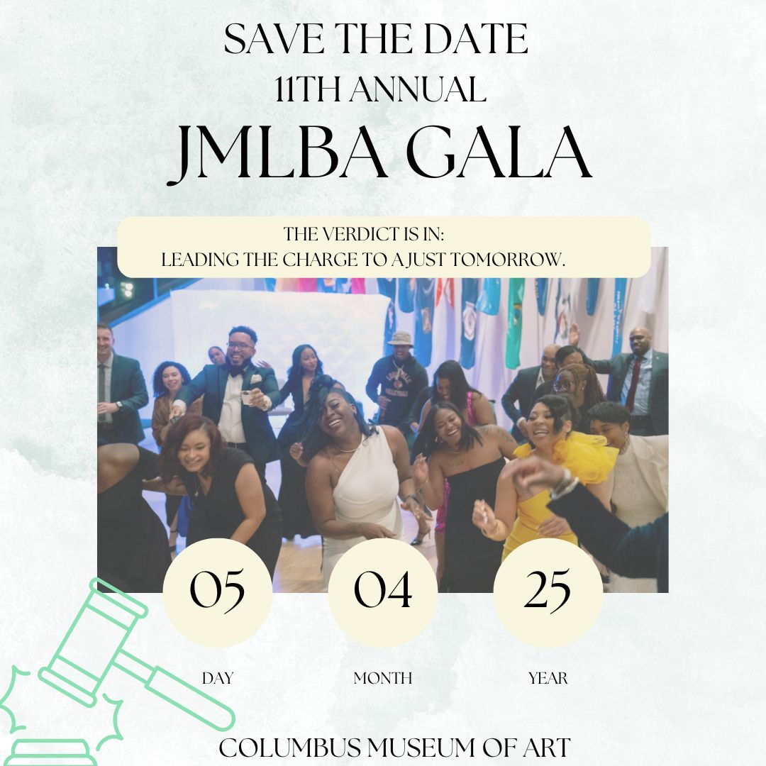 JMLBA's tweet image. Mark your Calendars! 

The 11th Annual JMLBA Gala will be held April 5, 2025 at the Columbus Museum of Art. If you are interested in becoming a sponsor of the Gala, please reach out to Janet Lewis at janet.andrea.lewis@gmail.com, and keep an eye out for more details to come!