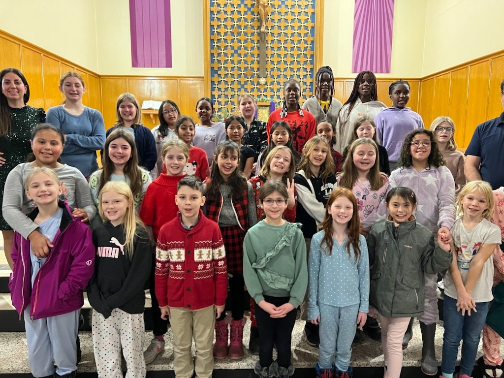 Merry Christmas from our St. Anne choir who led us in song during our Christmas liturgy and Mass today. Have a blessed Christmas everyone!