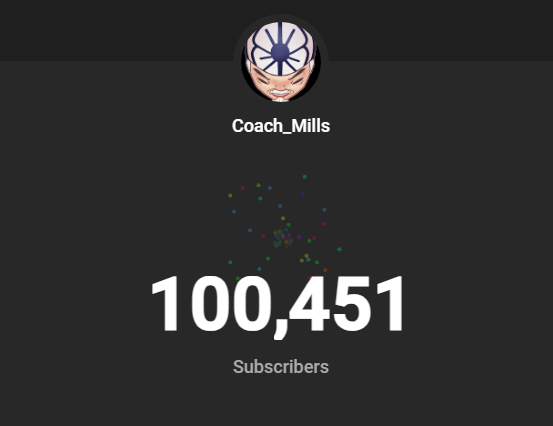 CoachMillsOW's tweet image. This might not be a big deal to some people, but I&apos;ve been working on YouTube for over 6 years. I have grown many channels to over 100k through employment and management but never me. 

It&apos;s been a hard grind these past 2 years on this channel, but we did it. Gotta thank my boy