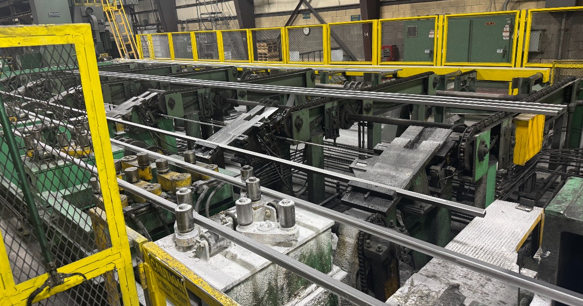 OhioEPA's tweet image. Our Northeast District Chief Community Officer, David Emerman, got a firsthand look at Nucor's fascinating method of steel bar processing in Orrville, Ohio! This plant is key in serving agricultural, construction, and manufacturing sectors. #IndustryVisit #SteelProcessing