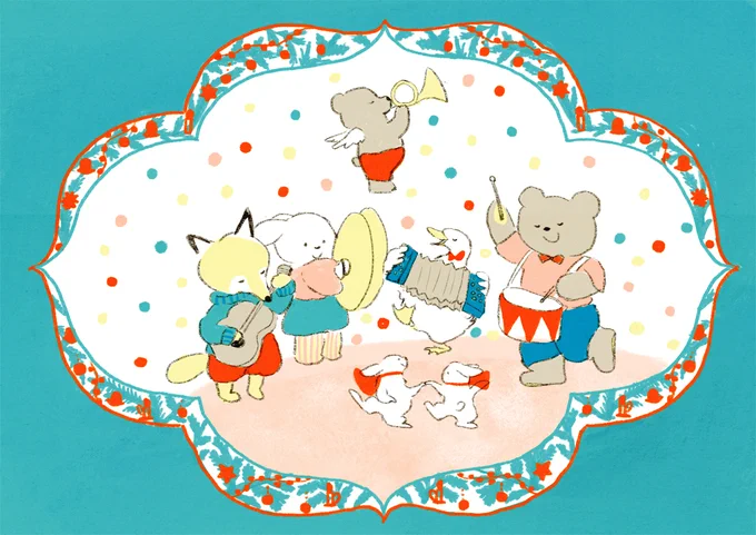 #HAPPYHOLIDAYS こちらの個展の先着の記念ステッカーは配布終了しました・・・!ありがとうございます! 