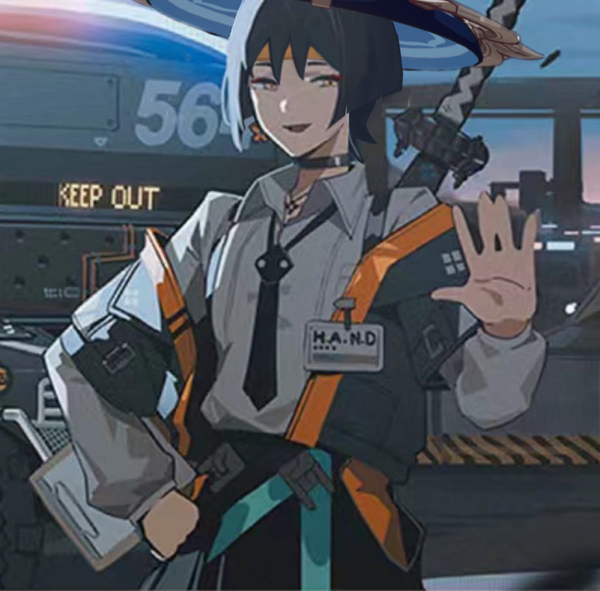 its_soarne's tweet photo. lmao harumasa hair should look like this https://t.co/EbEmEQnnGk