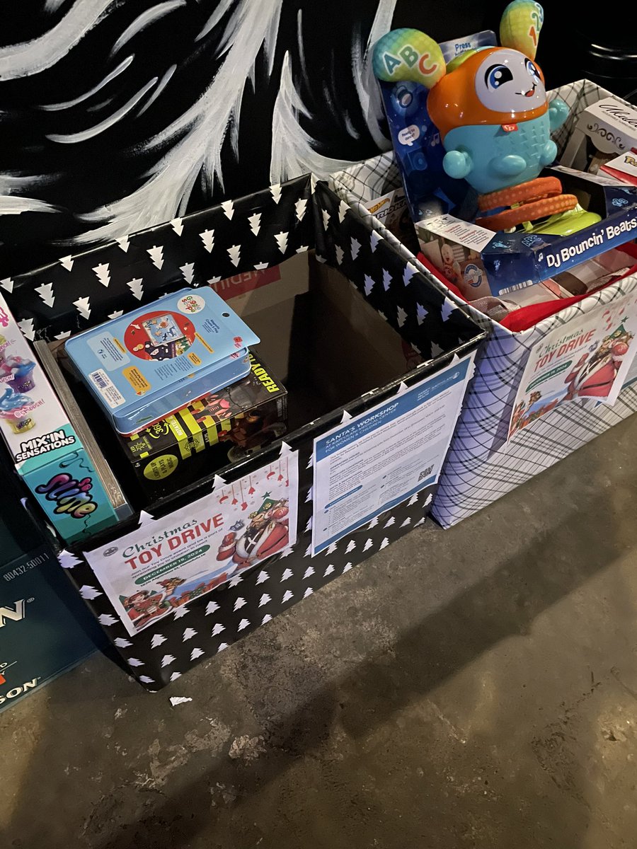 took a L 
but a big W for the Children’s Toy Drive 🎅🏼
