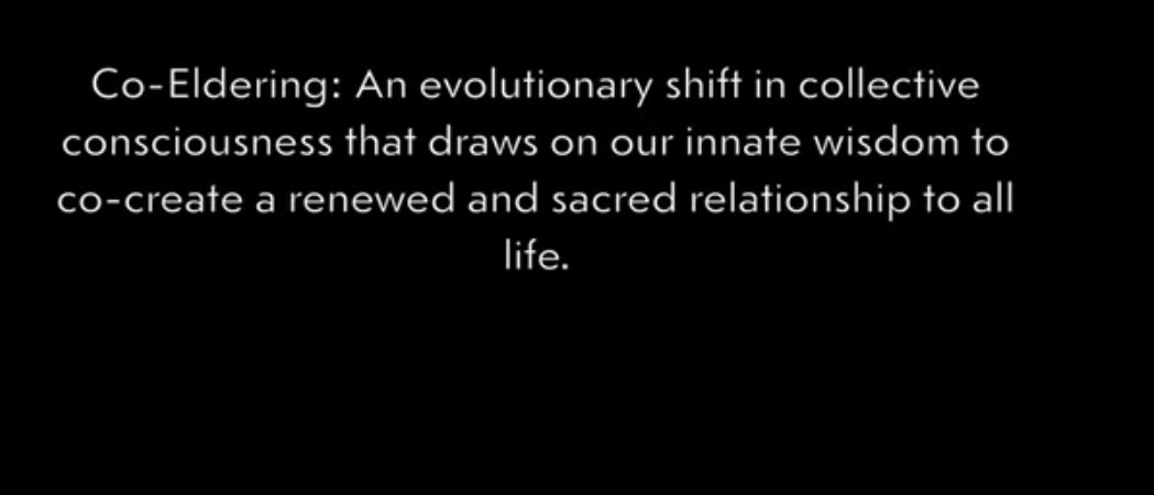 Co-Eldering 

Looking forward to developing more ideas around Co-Eldering as we transition into 2025 🌟🙏🏼🌟