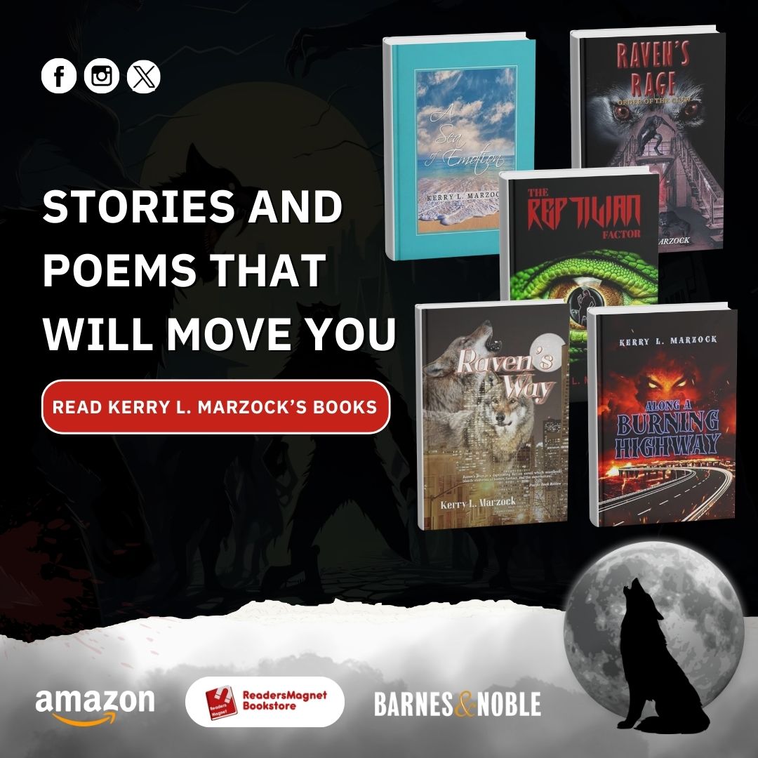 KmarzockShewolf's tweet photo. There is no stopping Kerry L. Marzock from crafting compelling poems and gripping novels. Her books will strike you; whether prose or poetry, she'll leave you mesmerized and hanging on her every word. 

#KerryLMarzock #AuthorLife #PoetryInspiration #ThrillerReads #BookUpdates https://t.co/5lh0jCX4mN