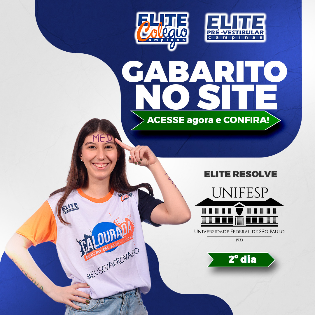 Elite_Campinas's tweet image. 📢 Elite Resolve a UNIFESP 2025 - 2º dia!

Acesse agora e confira!

🔗 elitecampinas.com.br/gabaritos/

A Equipe de professores do Elite está resolvendo a prova agora! 🚀

#Unifesp2025 #Gabaritos #GabaritoUnifesp #EliteCampinas #EliteResolve #GabaritoComentado