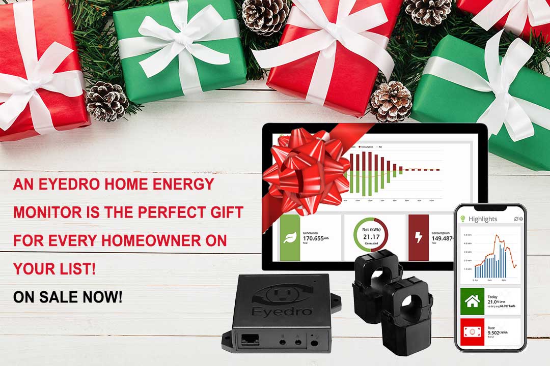 The ultimate Christmas gift for every homeowner on your list is an Eyedro Home Energy Monitor.  With the help of an Eyedro, homeowners can audit their energy usage, then make adjustments to ensure home comfort and energy savings year-round!
eyedro.com/product/eyedro…

#energyaudit