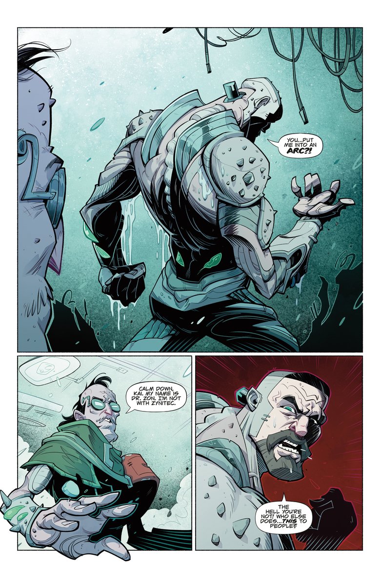 ICYMI: Arcbound continues this week with Issue #2! Details: bit.ly/3DpAzUM

Trapped between a rebellion he doesn’t believe in and an army that tried to kill him, Kai will have to make a choice—and quickly.

By <a href="/Ssnyder1835/">Scott Snyder</a>, <a href="/FrankTieri/">Frank Tieri</a>, <a href="/ryansmallman/">Ryan Smallman</a>, <a href="/frankhorlw/">Frank William</a>,