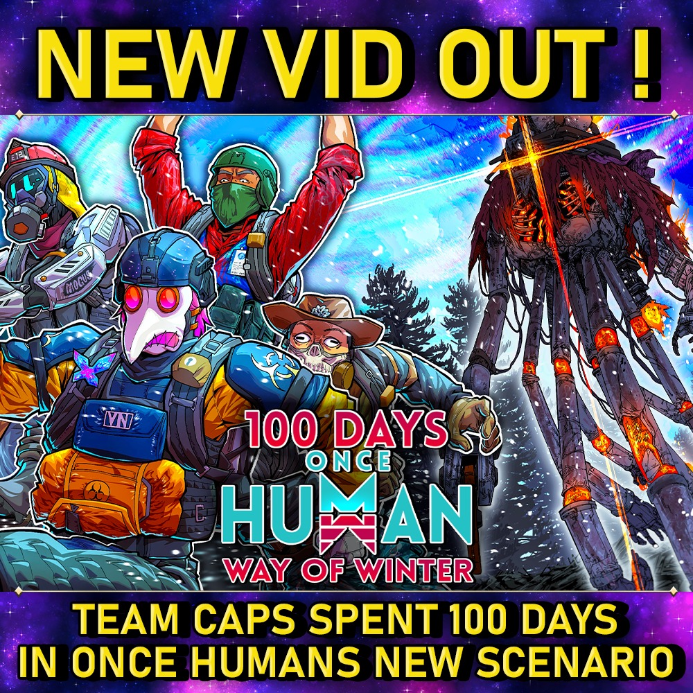 Crowmeda_'s tweet image. Hey hey hey! The boys and I dropped a new Once Human 100 days Video today, diving into the new Way of Winter update! I hope yall enjoy it !