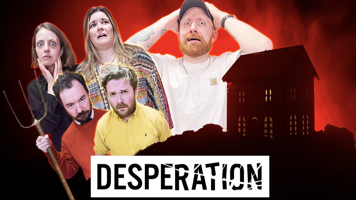 Out NOW! Laurie, Dom, Sullivan, and special guests Emily Bates, and Lucy Farrett take on another scenario in Desperation!

They make difficult decisions to survive the frost-hit town of Neola this chilly winter. Who will make it out alive?

🎲 youtu.be/2M7_MxuypE8 🎲

#rpg