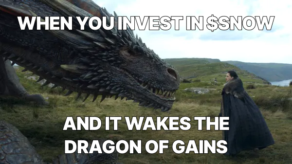JonSnowSol's tweet photo. $SNOW https://t.co/YfhovvmTQq