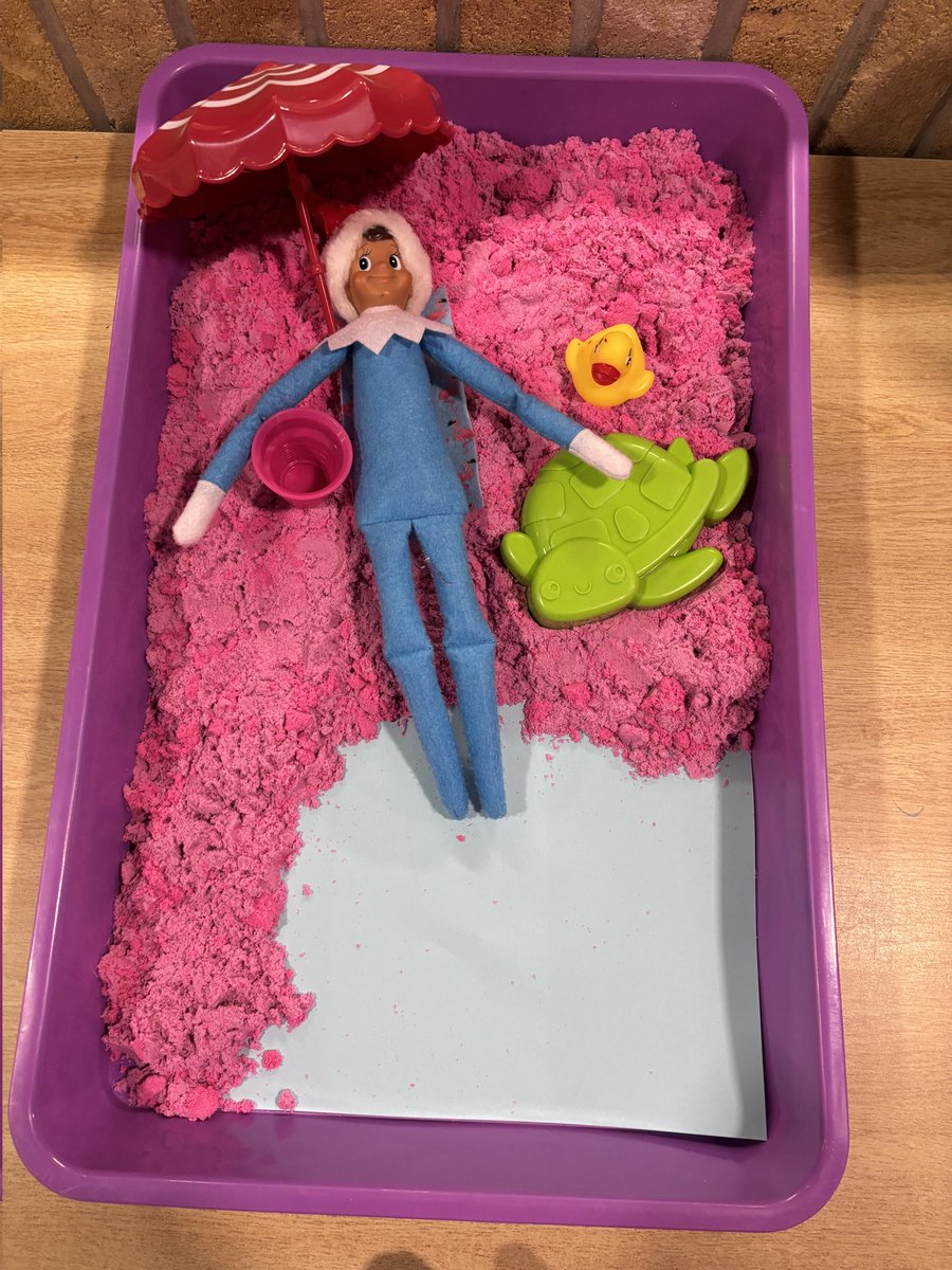 Walter's last day with us let us know he is ready for a vacation! Merry Christmas Everyone!