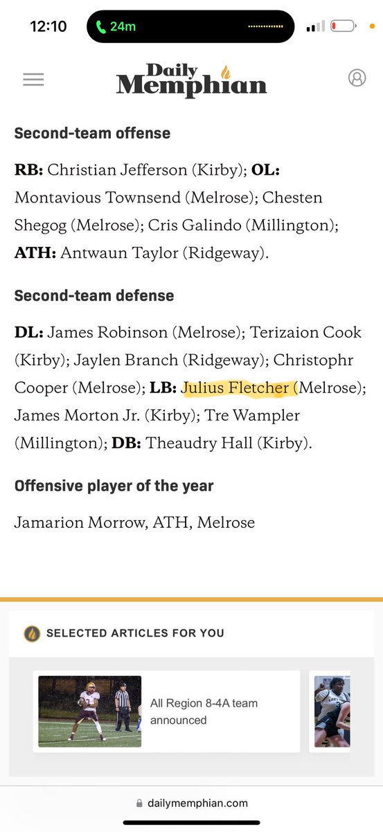 I’m blessed to announce that I made second Team defense for Region 8-4A
#GOD❤️