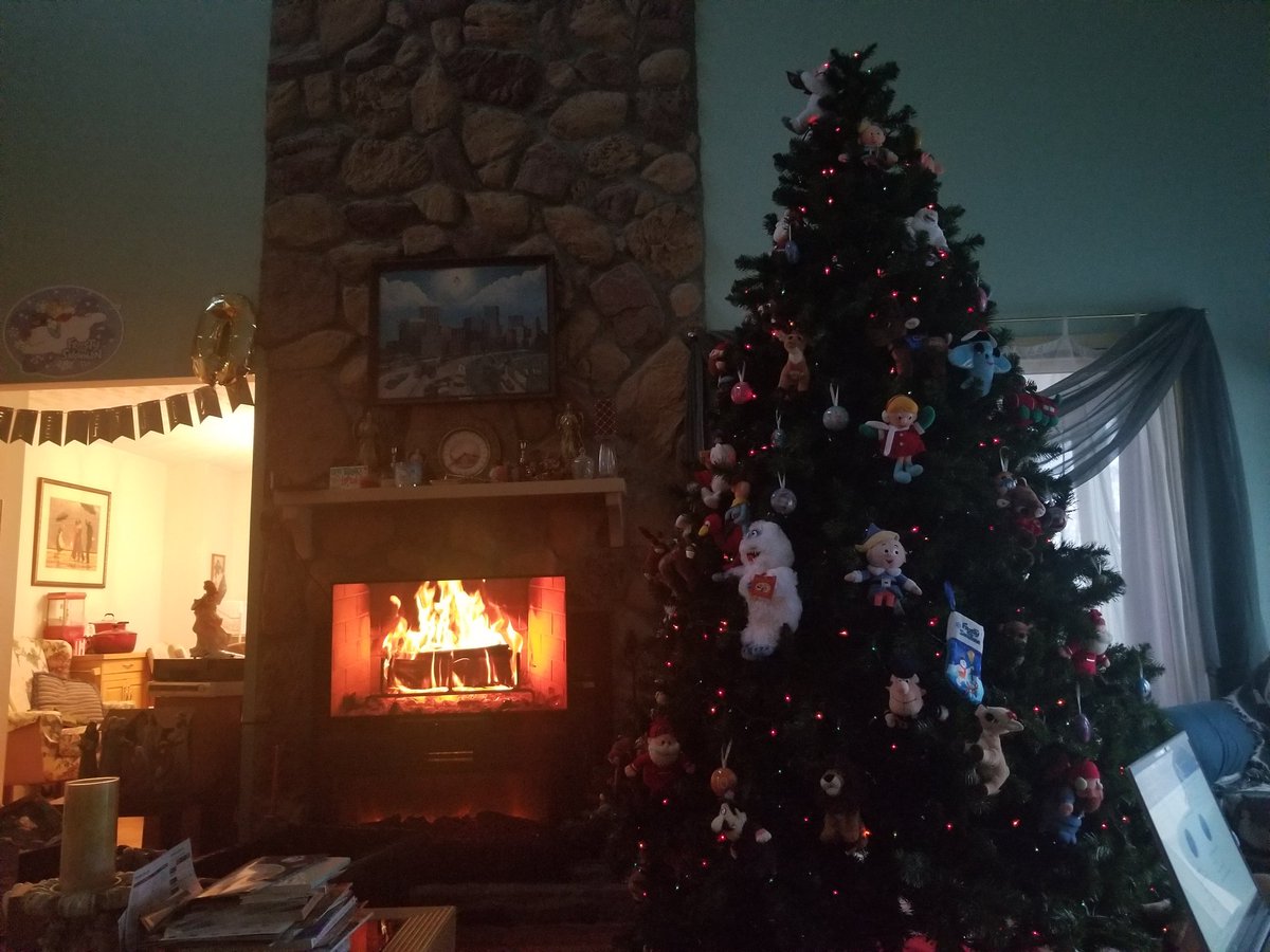 Family came together to help my mom put her tree up today. Did the kids do a good job?