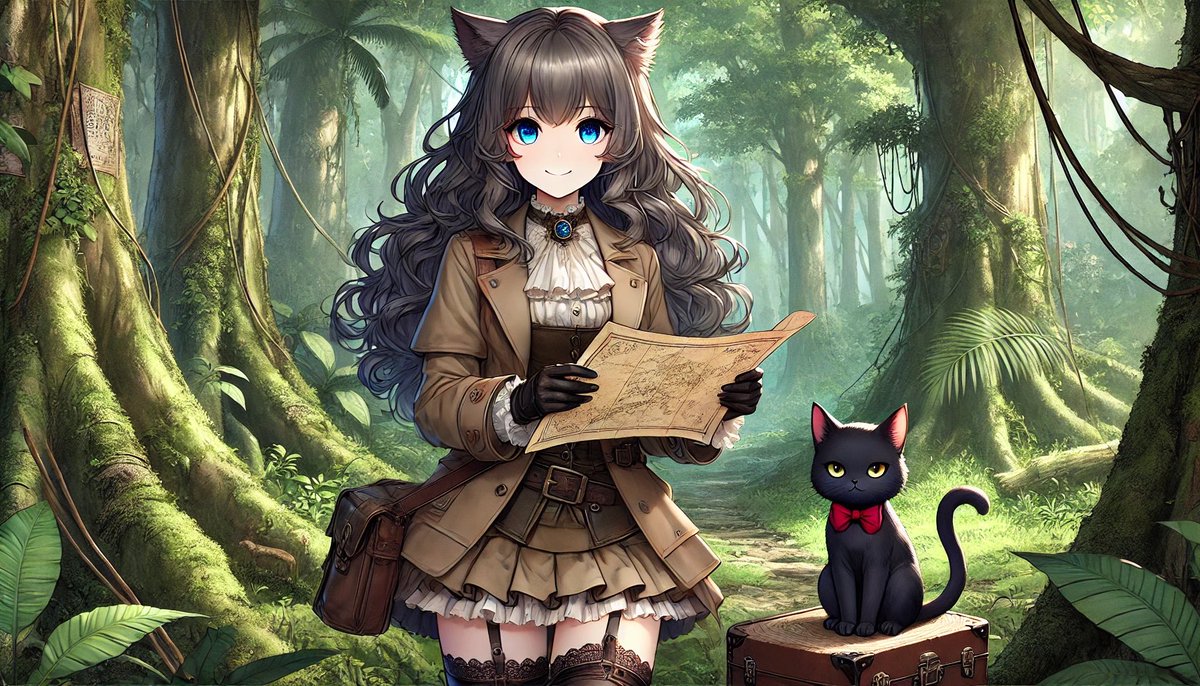 FelClawford's tweet photo. I must confess
never did I foresee
that I should find myself l
so far within the very heart
of this lush and mysterious
Amazonian forest!

with faithful Kenzo-chan
at my heel providing
a most reassuring solace
in these most
extraordinary surroundings

xx https://t.co/QDYXWw6Qpz