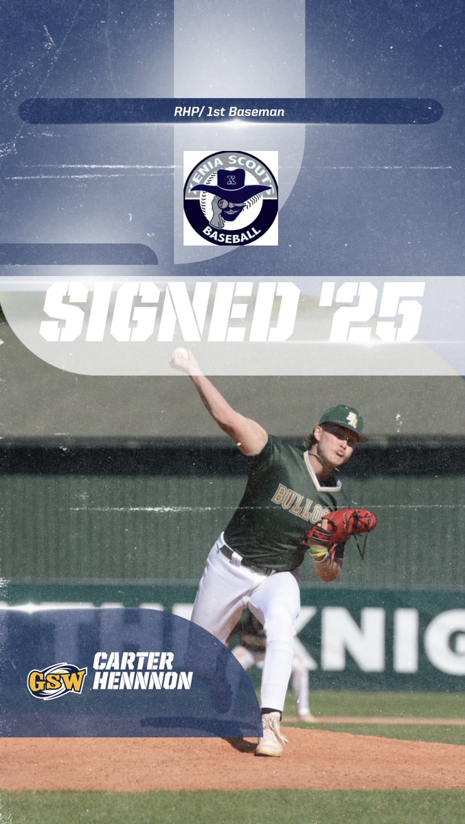Signed!!

Please welcome Carter Hennon to the Scouts family! An Right Handed Pitcher and a 1st Baseman from Georgia Southwestern will make an impact at the plate and on the mound! 

Welcome Carter! 

#scouts4life