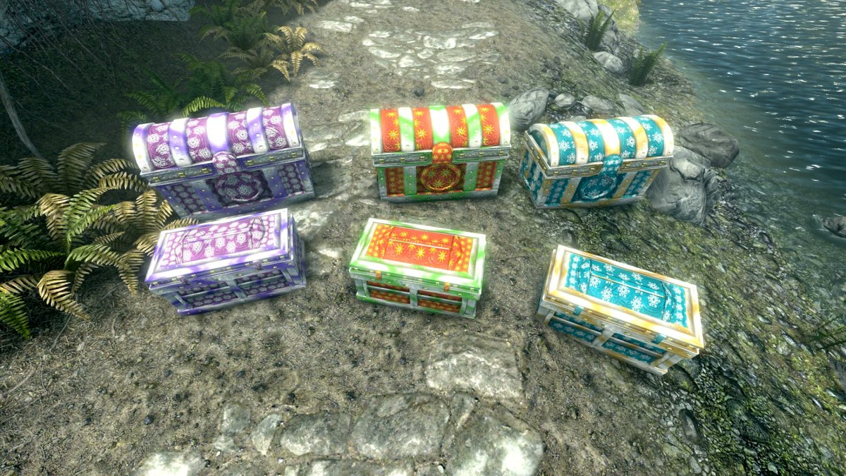 🎄 On the 21st day of Merry Modding Days, the modders bring to me...

...a Skyrim mod that replaces the chest textures with present textures from the 24th-26th of December- or forever if you choose. 

Check out and download this mod *today* at: 

nexusmods.com/skyrimspeciale…