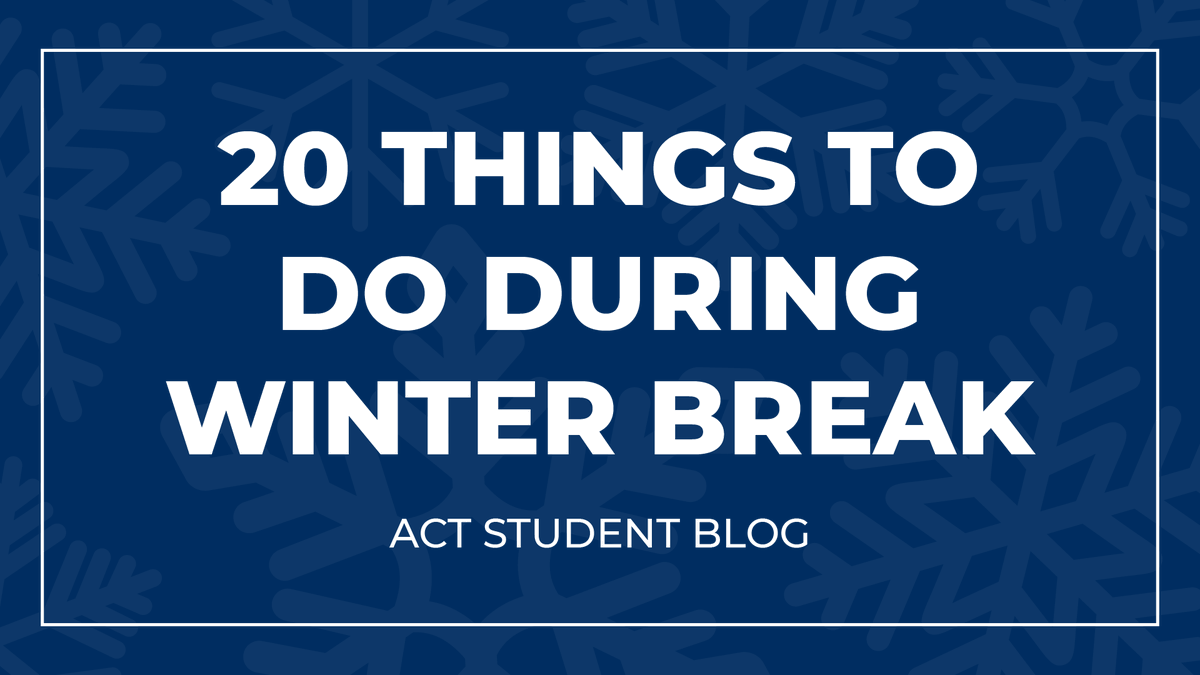 Winter break is the perfect time to relax and get ahead ❄️ Looking for ideas? Check out 20 ways to make the most of your time off: hubs.ly/Q030pGJB0