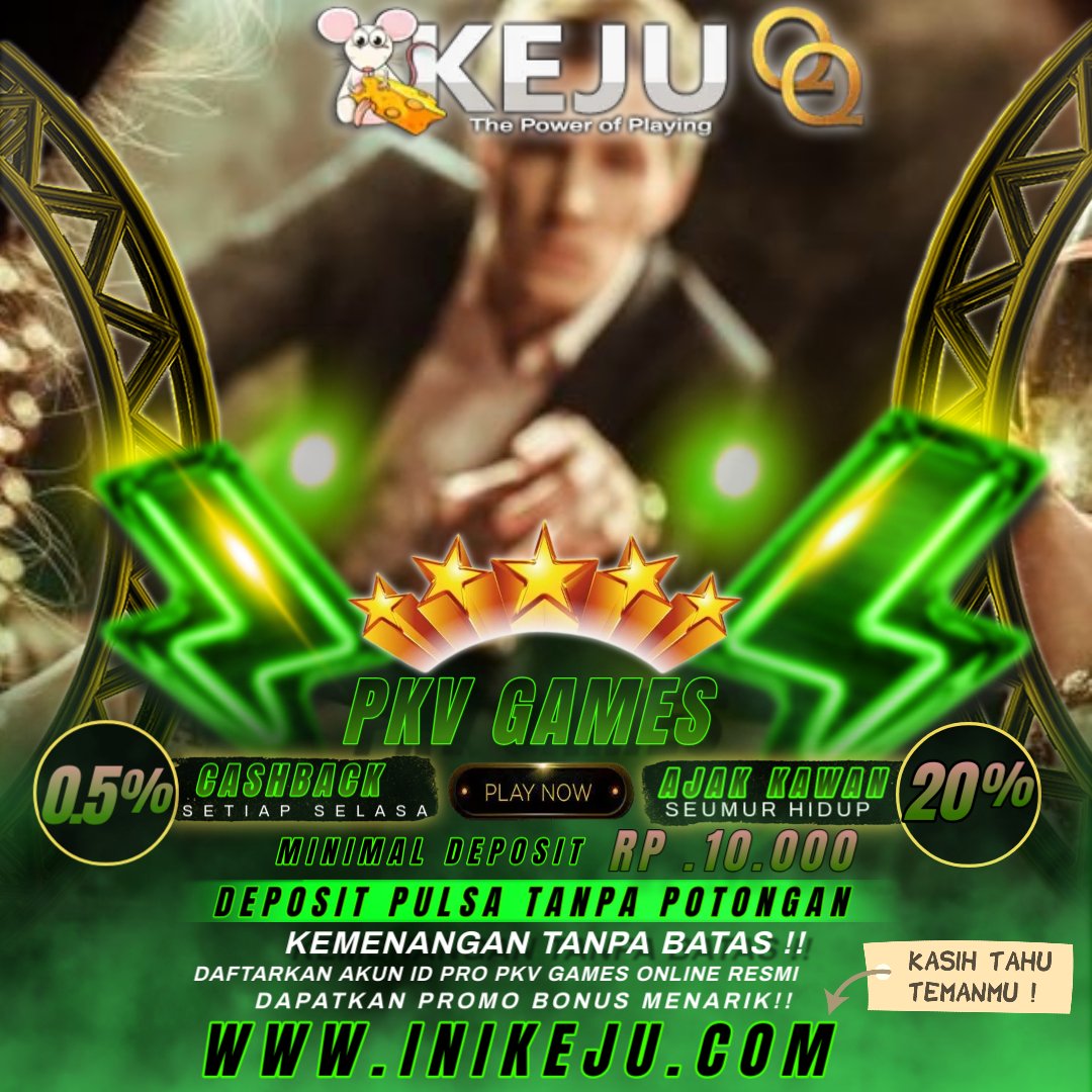 AngelynTsu's tweet photo. KEJUQQ Situs Judi Online Terpercaya
Dengan Win Rate Kemenangan 98%
Daftar Dan Mainkan Akun Hoki Anda Hanya
Dengan Modal Deposit RP 10.000
DEPOSIT PULSA TANPA POTONGAN
BONUS ROLLINGAN 0,5%
BONUS REFERRAL 20%
📞WA :+85560368068
📌LINK :https://t.co/9C1BgX0s0H https://t.co/ZP0p9BehJ5
