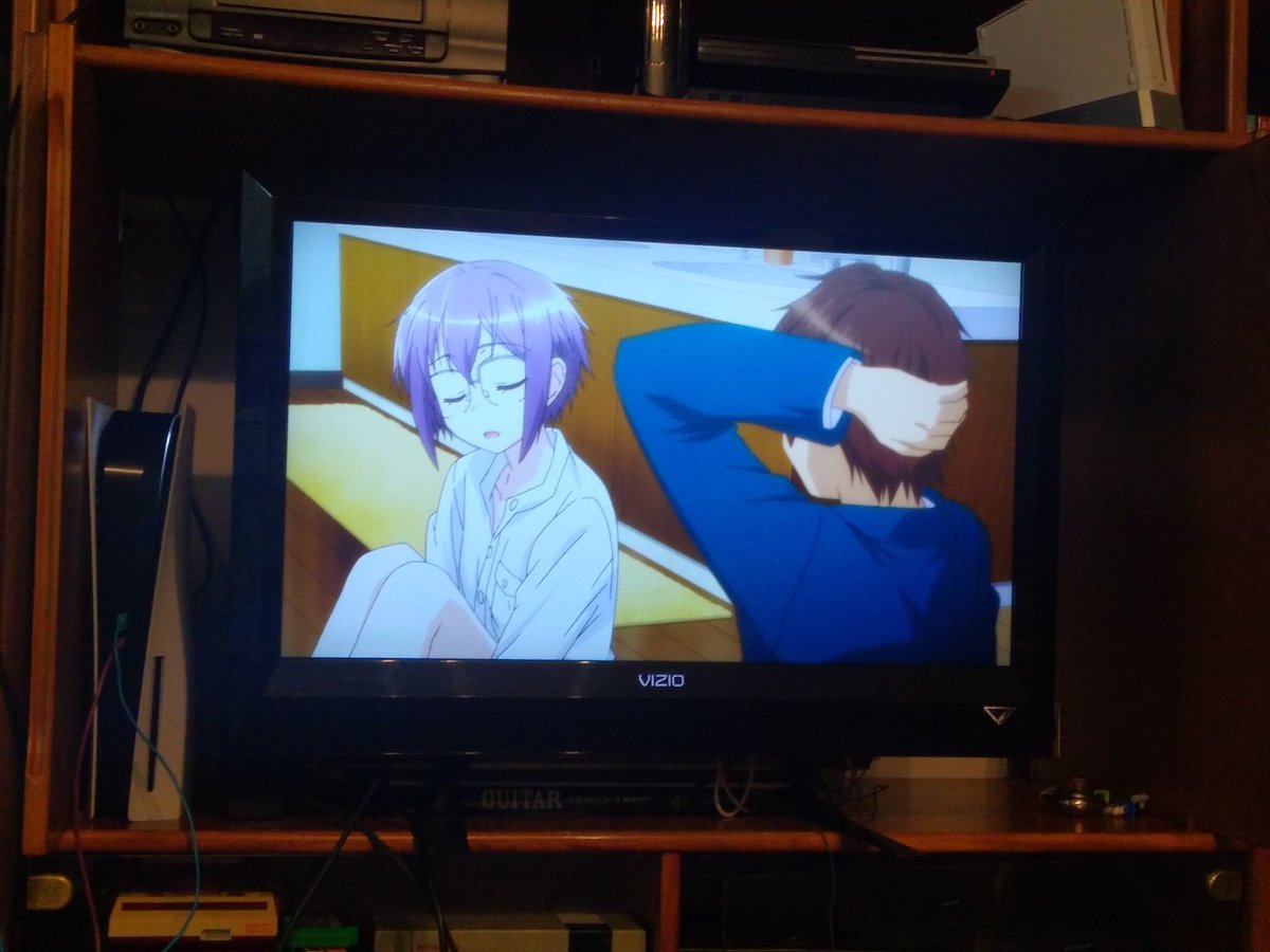 Squaggies's tweet photo. rewatching yuki chan to once again prove that the show is, in fact, bad https://t.co/OZt4cbdFhj