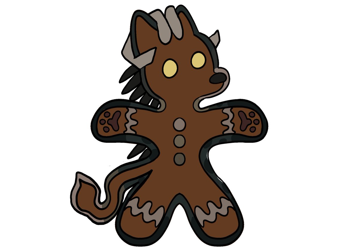 Let me turn you into a Gingerbread Furry! $5 a cookie! slots can be found here: ko-fi.com/c/e427ea3f55