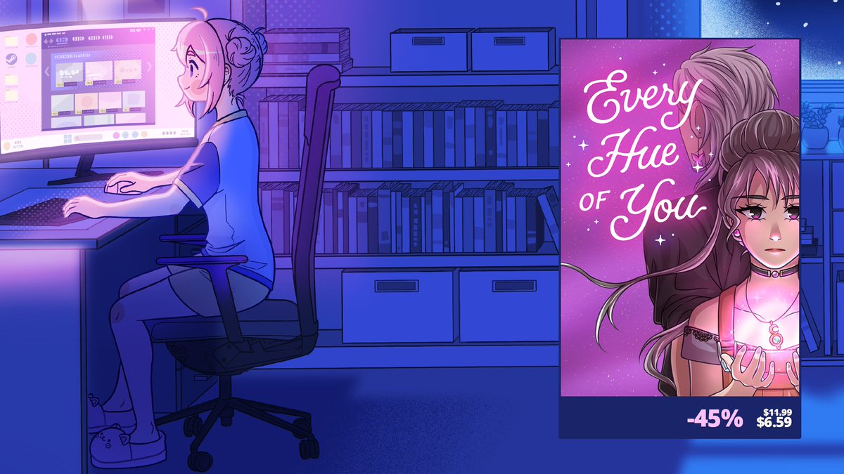 Winter is here which means it's SALE TIME!! ☃️

Get our thoughtful and heartwarming visual novel at a whopping 45% off for a limited time only! 

Happy holidays 💖