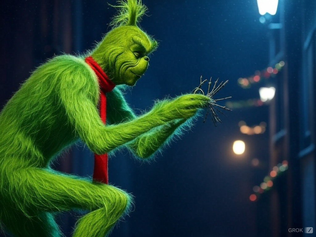 Beware of the grinch.