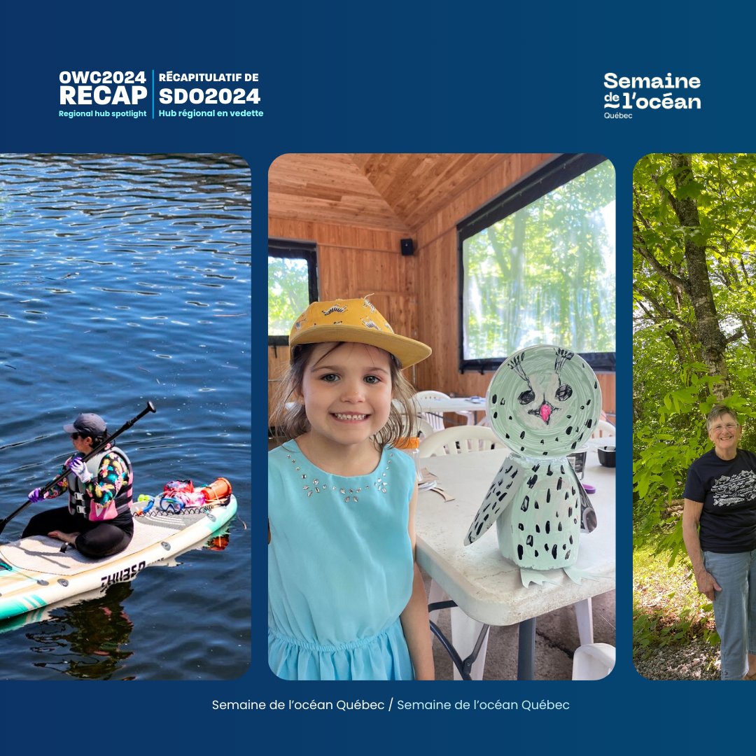 La SDOQ a rassemblé des communautés québécoises pour célébrer l’océan dans le cadre de la Semaine de l’océan Canada.
Parcourez les images pour voir la célébration! 

#SemaineDeLOcéan #ConnaissanceDeLOcéan #LaCCCO #SaintLaurent