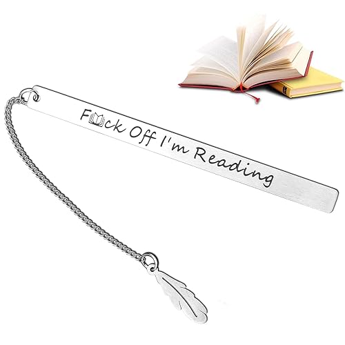 bubuusi's tweet photo. I just received Funny Bookmark for Women Men Metal Bookmarks with Interesting Rude Words 'F… Im Reading' Stainless Stell Book Marks Present for Book Lovers Readers Best Friends Birthday Gradua from Anonymous via Throne. Thank you! https://t.co/zDPfF0m7Be #Wishlist #Throne https://t.co/eOcLEjSBbB