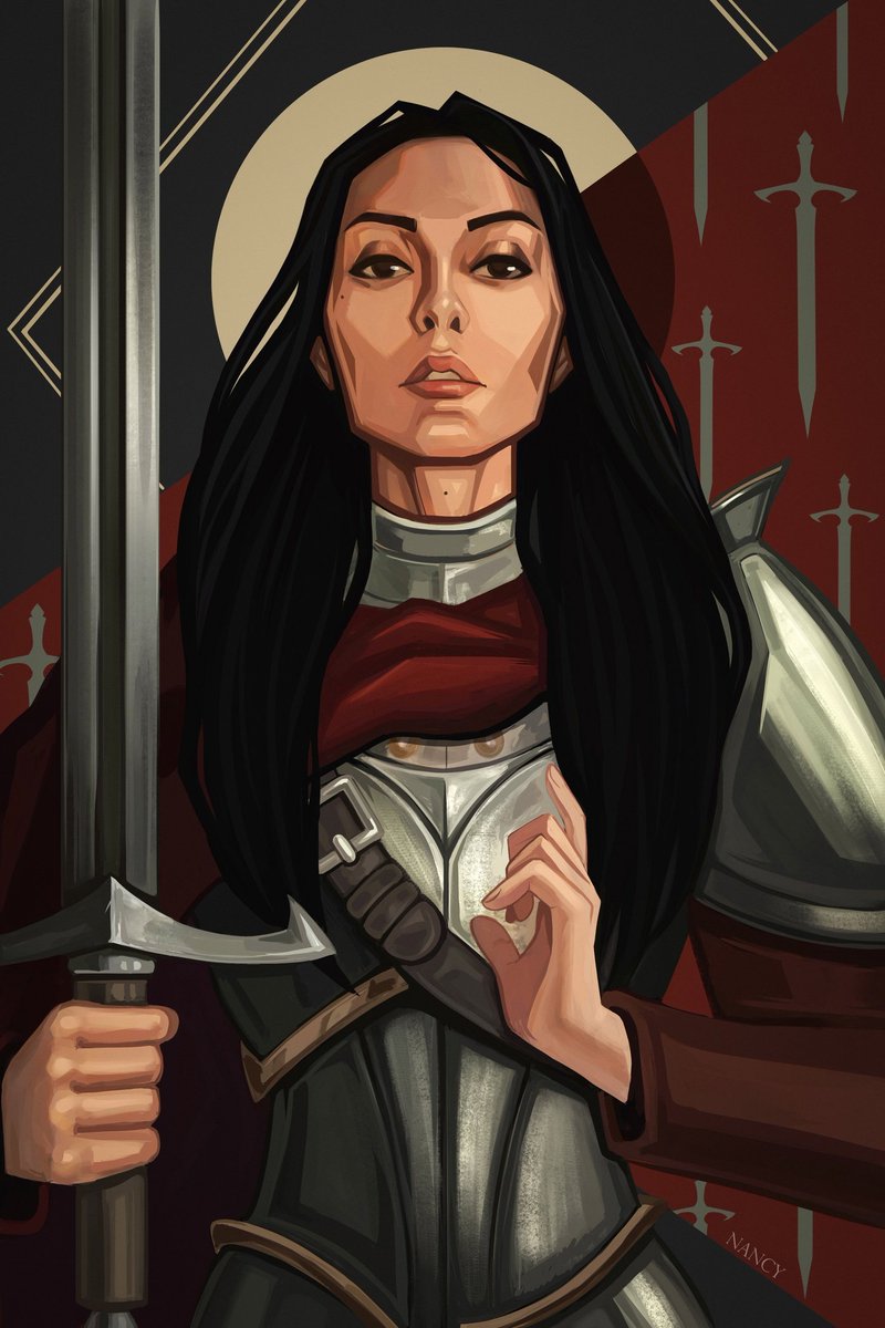 CongRong12's tweet photo. I've been wanting to try something like this for a long time, but it took me a long time to decide. Oh, how I love knights!✨🫰
#knight #fantasy #art #ArtistOnTwitter #cg #illustrations https://t.co/3EZkW8jiQv