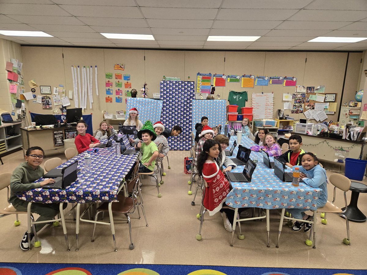 It was a great day to whittle in honor our of our first novel Tiger Rising. A fan favorite! Happy Holidays! <a href="/CopperHillES/">Copper Hill</a> <a href="/MrsVeneziano53/">Kimberly Veneziano</a>