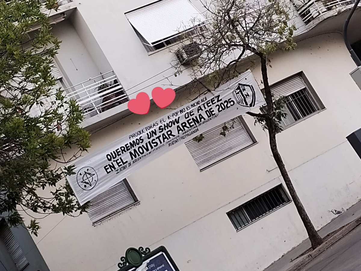 AtinyMovementAR's tweet photo. 📢 En vivo y en directo desde la esquina de @dfallaccess , Atiny Movement Argentina informa 🇦🇷🏴☠️
ATEEZ TOWARDS ARGENTINA
#AtinyMovement_Arg #에이티즈 #ATEEZINARGENTINA #AtinyPropaganda #ProyectoArgentiny #Ateez_Towards_Argentina
@ARGENTINYPR @Startinyarg @ATEEZofficial https://t.co/XZJOPLUKiU