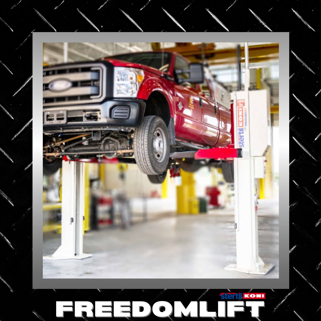 Need a lift for light-to-medium-duty vehicles? FREEDOMLIFT delivers flexibility with telescopic arms and an open floor design. Capable of lifting up to 30,000 lbs., it’s the perfect blend of performance and workspace efficiency. 💼🔝
Schedule a demo: 866-302-3618