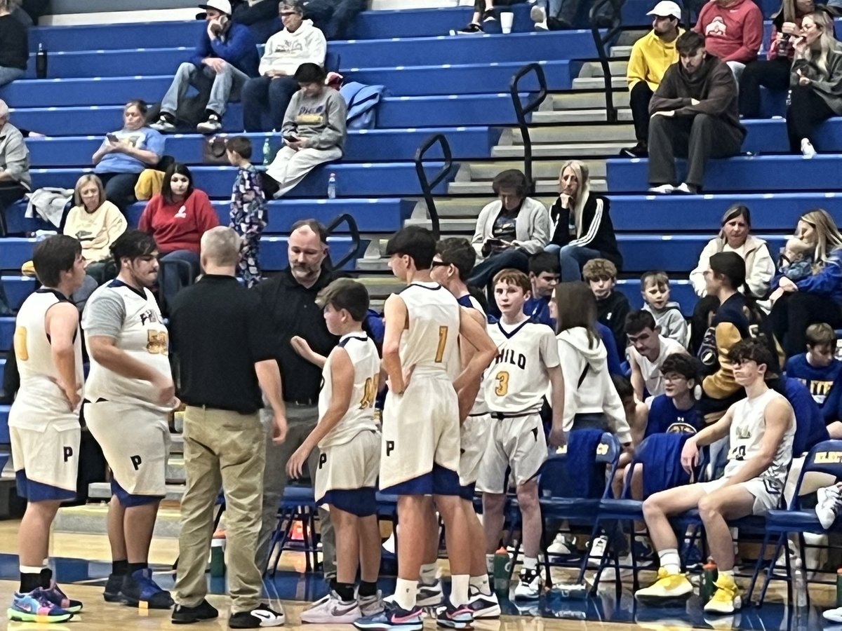 PhiloAD's tweet photo. Philo Freshman taking on River View in the PowerPlant. Final Score 
Philo 27
River View 33 https://t.co/chHamRqlkU