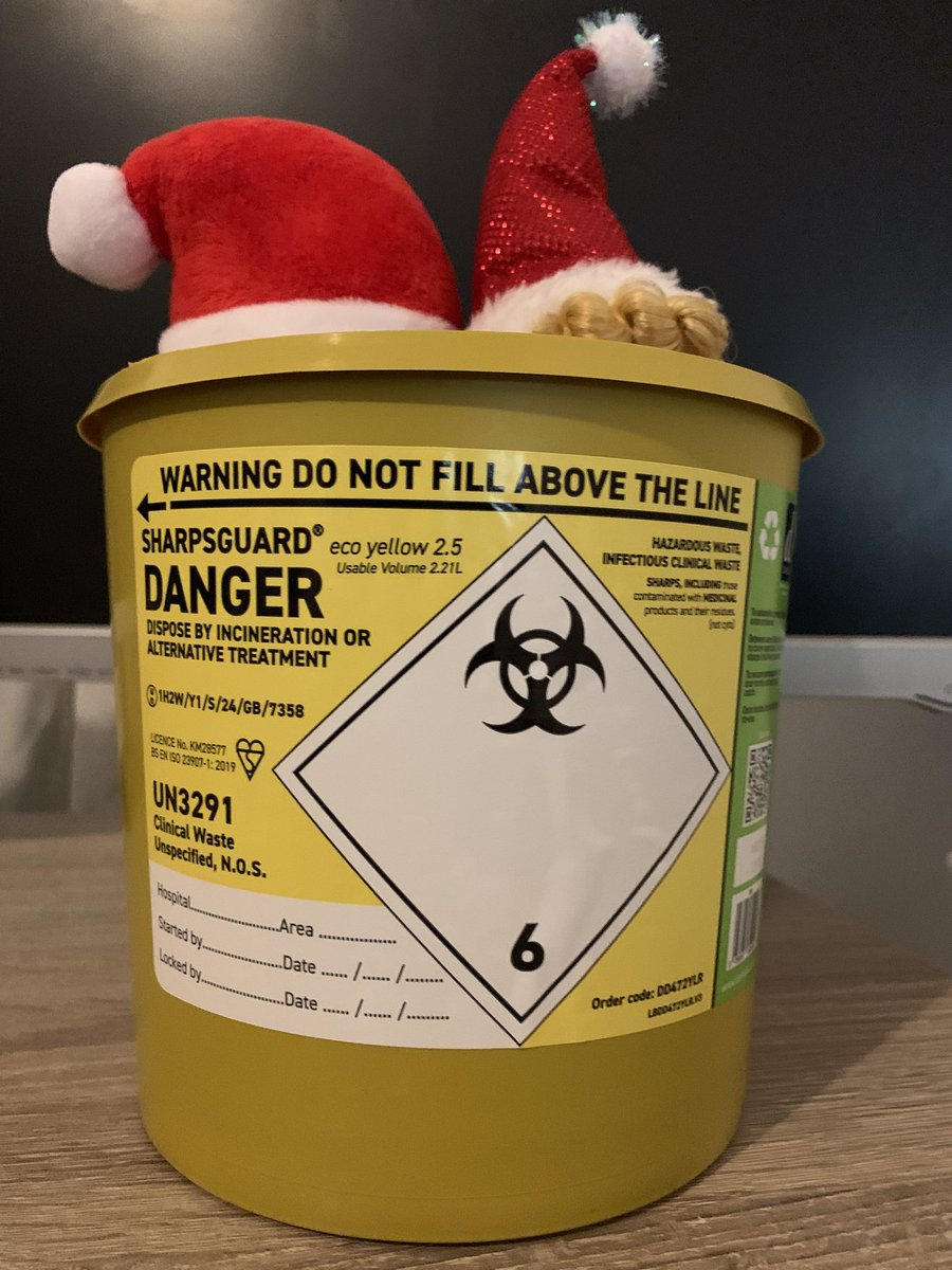 Infection Prevention at BlackpoolTeachingHospitals (@ipteambth) on Twitter photo It’s 5 sleeps til Christmas and the elves are playing hide and seek in the sharps bins! 🫣
Remember to assemble your bins correctly, keep temporary closures in place when not in use, don’t fill above the fill line and no inappropriate items to be placed in
<a href="/BlackpoolHosp/">NHS Blackpool Teaching Hospitals 💙🌈</a> It’s 5 sleeps til Christmas and the elves are playing hide and seek in the sharps bins! 🫣
Remember to assemble your bins correctly, keep temporary closures in place when not in use, don’t fill above the fill line and no inappropriate items to be placed in
<a href="/BlackpoolHosp/">NHS Blackpool Teaching Hospitals 💙🌈</a>