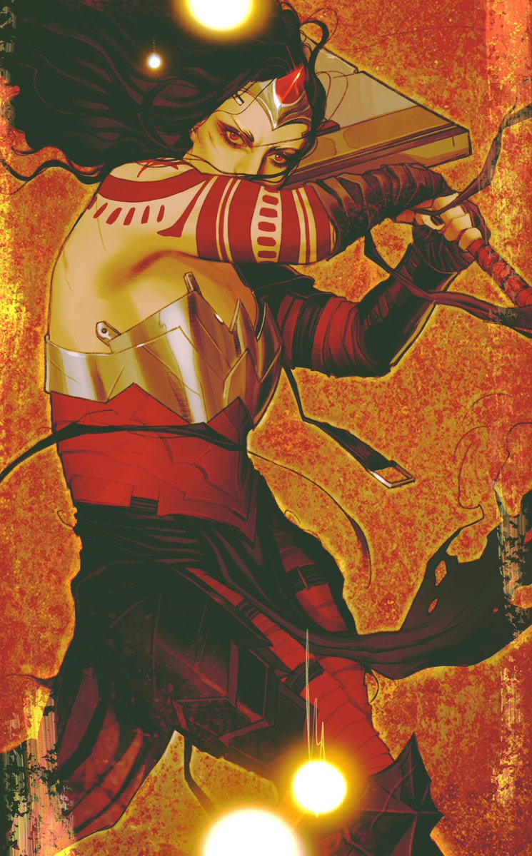 Princess of HELL…..
Absolute Wonder Woman #6 variant cover by me