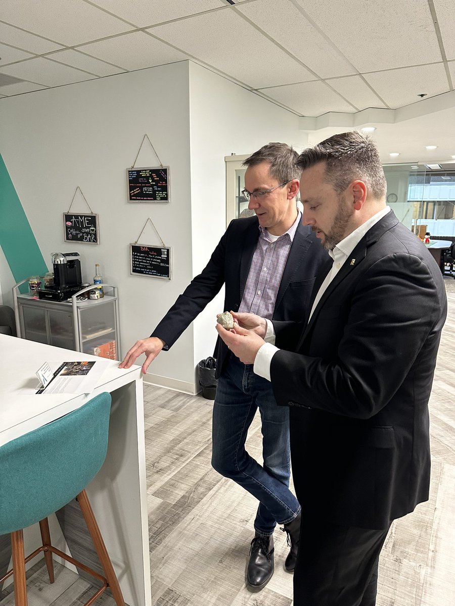 It was great to speak with the newly elected MLA for Kelowna-Mission and Critic For Jobs, Economic Development and Innovation <a href="/gavindew/">Gavin Dew</a> 

We talked about mineral exploration and our shared passion for a prosperous British Columbia that champions resource development. 

I look