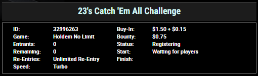 LJG23Poker's tweet photo. Let's Just Grind finally has a home game!

THIS Monday December 23rd at 23:00 EST we will be having our first Catch 'em All PKO Challenge @ACR_POKER.

Stop by the stream every night this weekend for a chance to win a FREE entry!! 
https://t.co/ELieOyKZMT

#poker https://t.co/939NO5Dc96