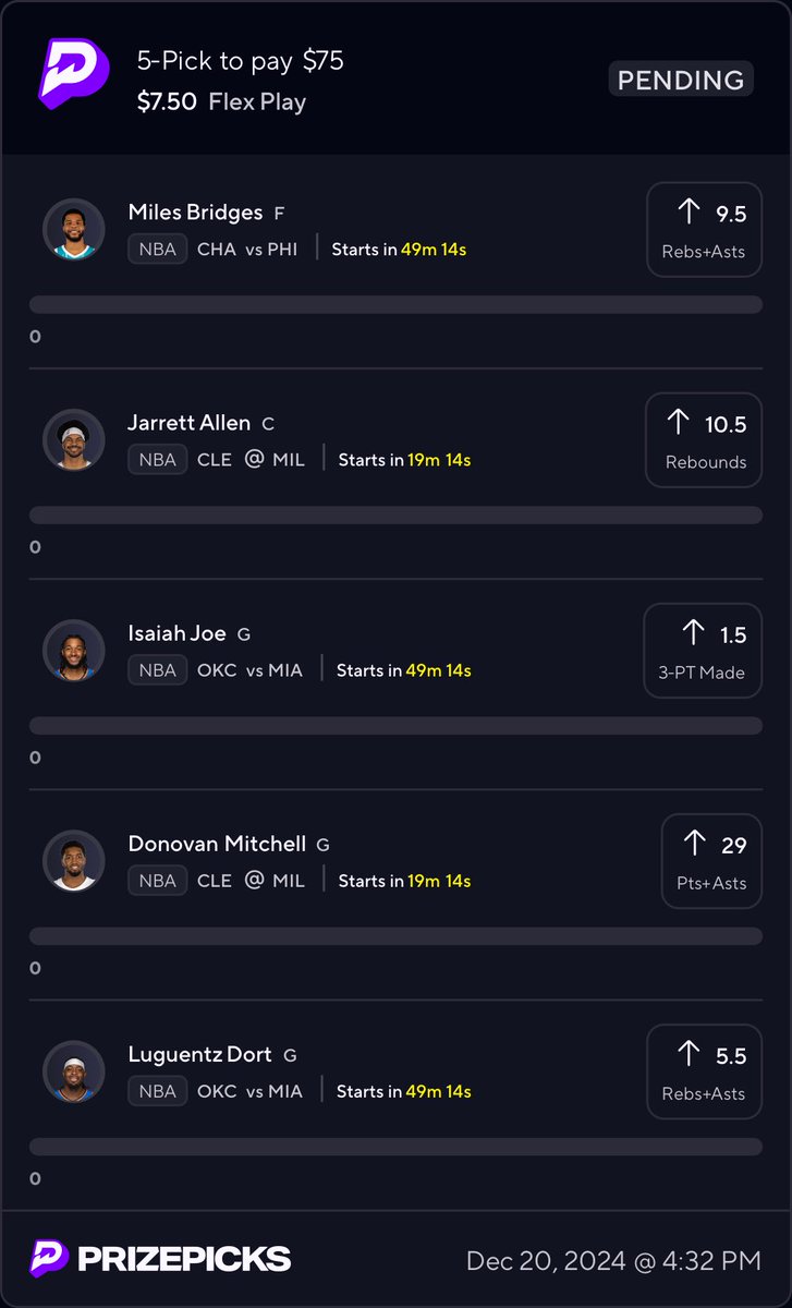 _buildthebank's tweet photo. Copy my PrizePicks lineup using this link: 
https://t.co/RsRdRwxpGm.  #PrizePicks #GamblingX #GreenGang #PlayerProps #PP #NBA https://t.co/uhsw4GBSPK