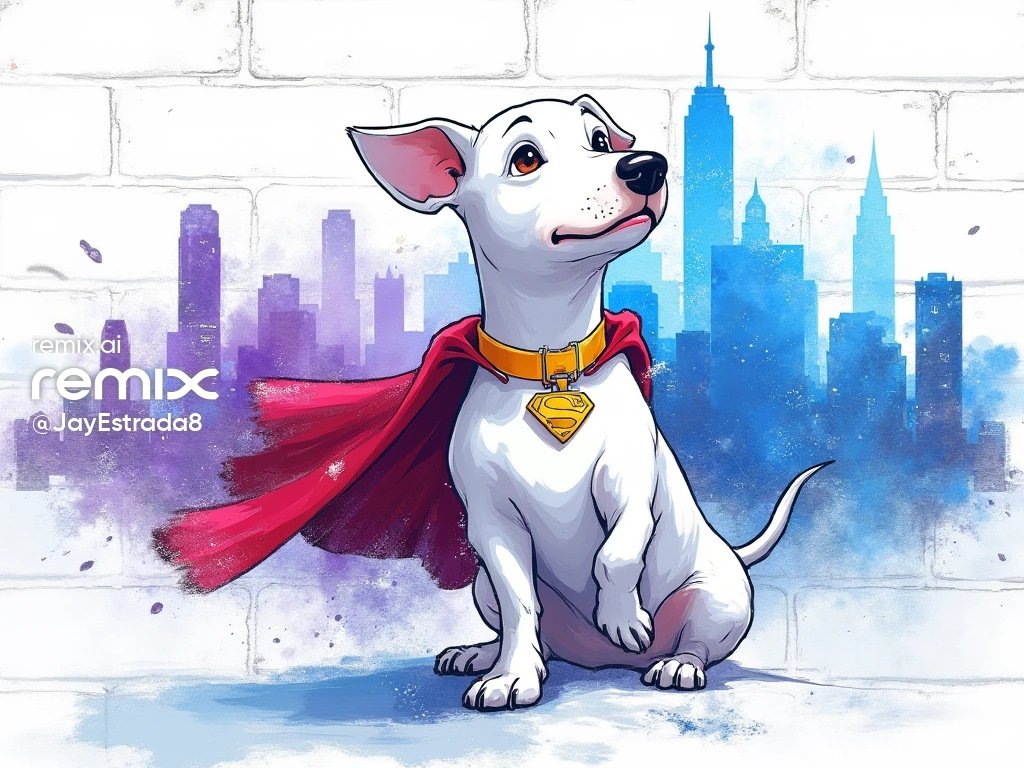 JayEstrada8's tweet photo. https://t.co/WNrzSgySWK
Krypto the superdog
#DigitalArt #AIArtWork #DigitalArtWork #AIArt #AIArtists #AIArtCommunity #imagecreator #bingimagecreator #aiimage #aiisfun #midjourney #adobefirefly #microsoft #ai #leonardoai #RemixAi #midjourney6 #stablediffusion https://t.co/CEdQDSDGdg
