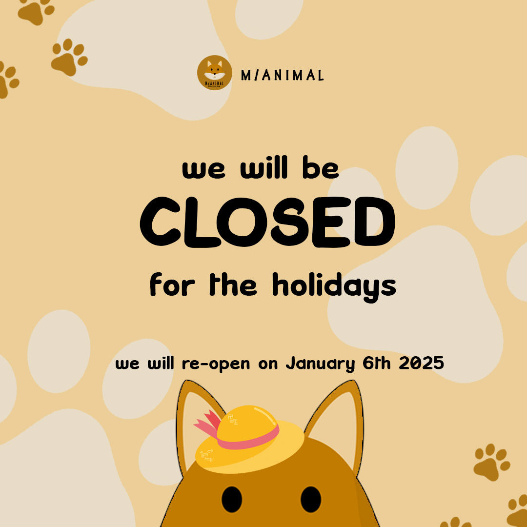 manimal_mlg's tweet photo. Hello Folks! Mohon maaf yaa kami liburan dulu🥲. Chat yang masuk akan tetap kami balas, tetapi kami tidak menerima pengambilan pet cargo saat liburan yaa. Thank you!🐱🐶 https://t.co/dZHziYBl7N