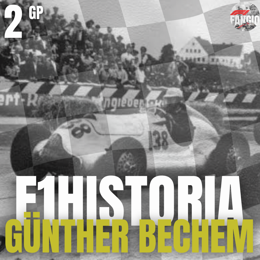 Formula1Fangio's tweet photo. 🎂 Hoy recordamos el nacimiento de Karl-Günther Bechem (21/12/1921), piloto alemán de #F1 que compitió en los GP de #Alemania de 1952 - 53 bajo el seudónimo "Bernhard Nacke" para ocultarlo de su familia. Luego, sufrió un grave accidente en la Carrera Panamericana 1954 🇩🇪

#Bechem https://t.co/QLBmszhYNy