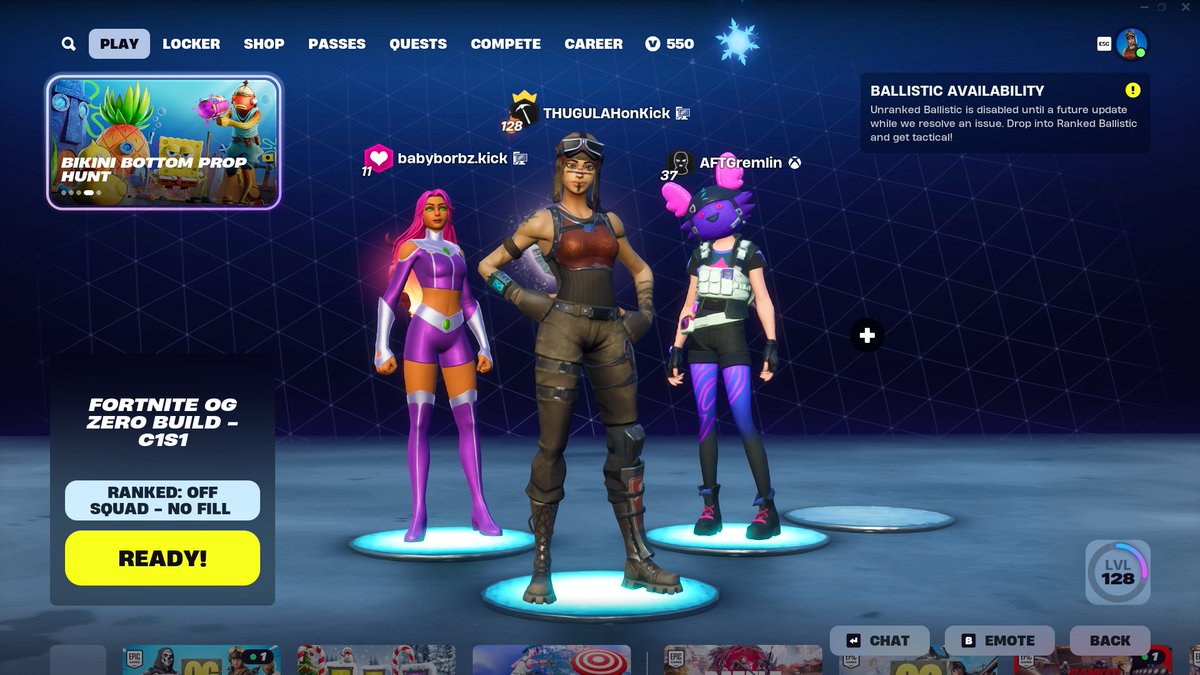 COME VIBE OUT WITH US ON FORTNITE!

The THUG NATION Said They Need That 100 Gifted For KICKMAS <a href="/StakeEddie/">Eddie</a> &amp; <a href="/KickCommunity/">KICK Community</a>🎄🎅🏽

We're 64 Subs Away From Our 350 Monthly Sub Goal To🔥

Kick.com/THUGULAH

#FortniteOG #Fortnite #FortniteRemix  #KickStreaming #KICKMAS #F3Energy