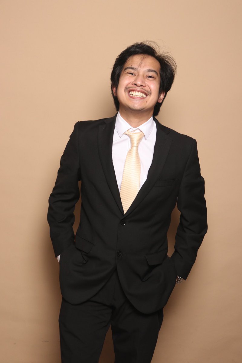 josepatrick's tweet photo. Really not a suit and tie kind. 😅 https://t.co/2JBlveBVTP