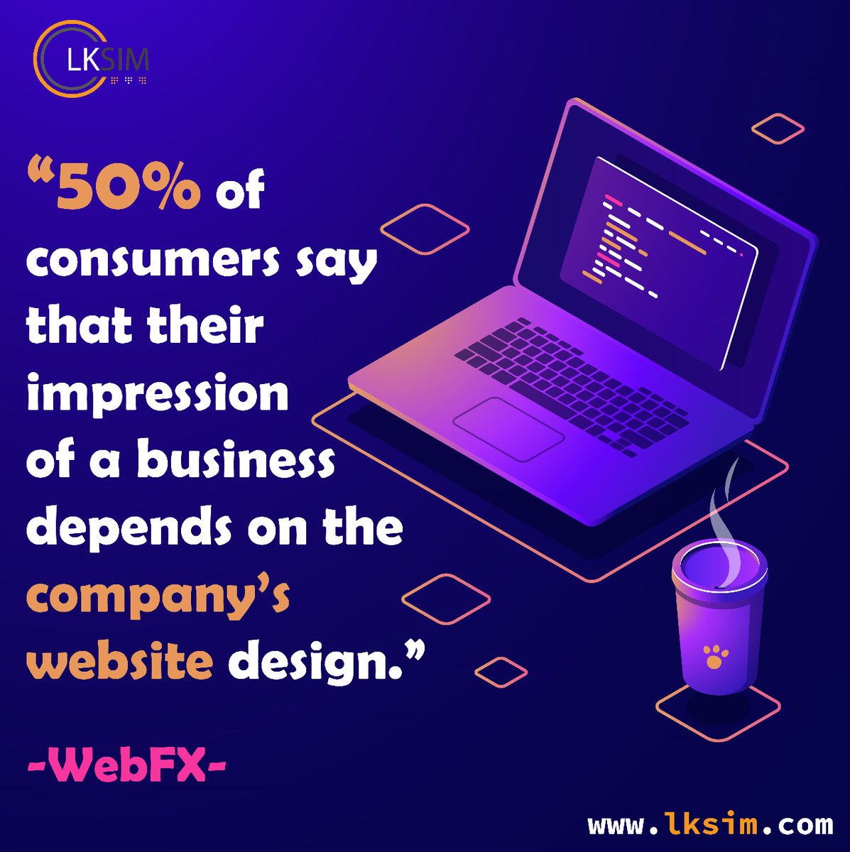 lksimulations's tweet photo. 🌐 First Impressions Matter!

Did you know? 50% of consumers judge a business based on its website design. 🚀

📈 Let us help you create a website that leaves a lasting impression!

🌐 https://t.co/8i12nCy4Kj 

#WebDesign #BusinessGrowth #DigitalSuccess https://t.co/NLLgrORDNj
