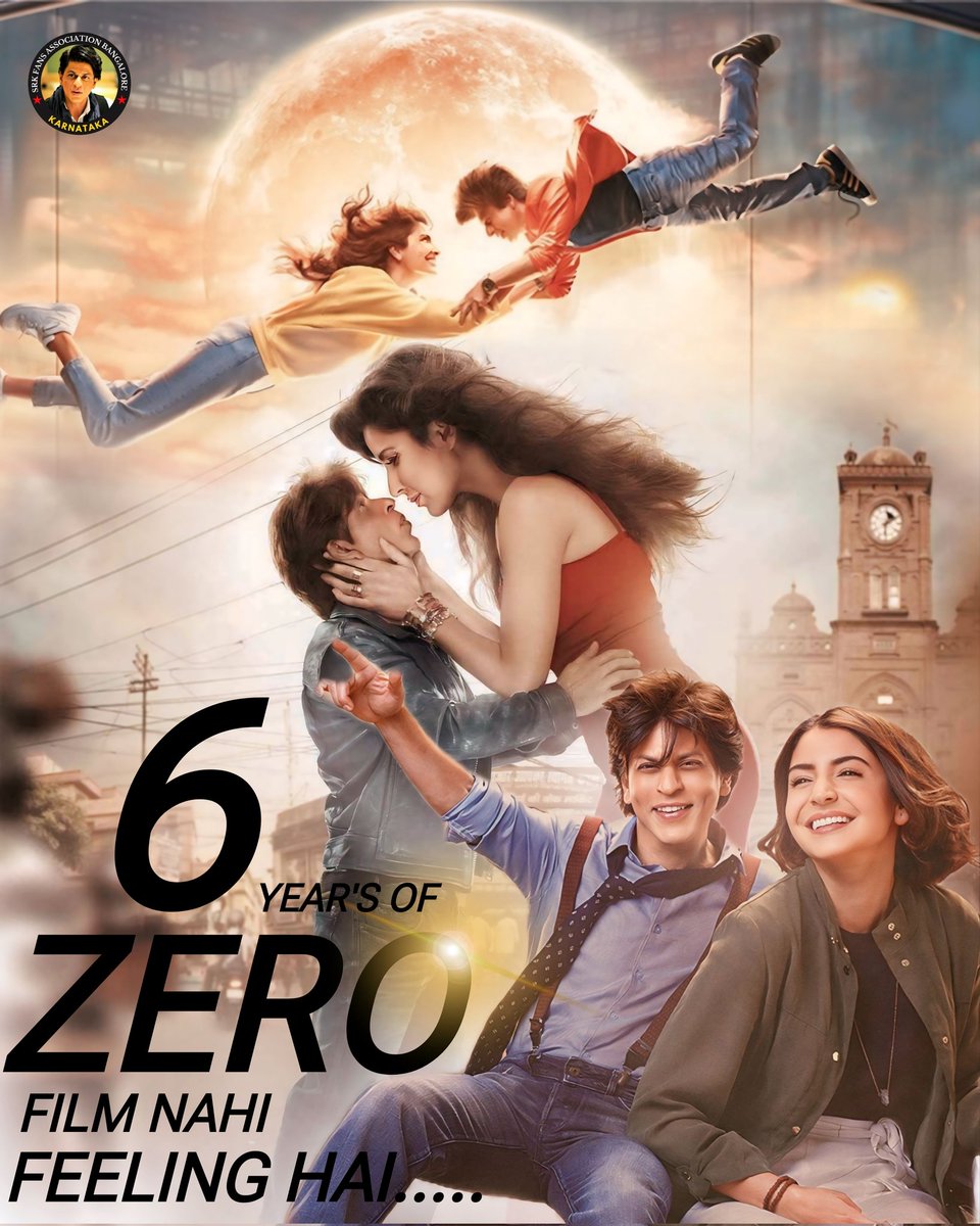 Srk_bangalore's tweet photo. Celebrating 6 Years of Zero – A journey of love, dreams, and imperfections that touched hearts worldwide. 🌟 Here's to Bauua Singh, his charm, and the magic of Shah Rukh Khan! ❤️
@iamsrk @AnushkaSharma
#KatrinaKaif
#6YearsOfZero #BauuaSingh #ShahRukhKhan𓀠 https://t.co/zoA38LLhGd